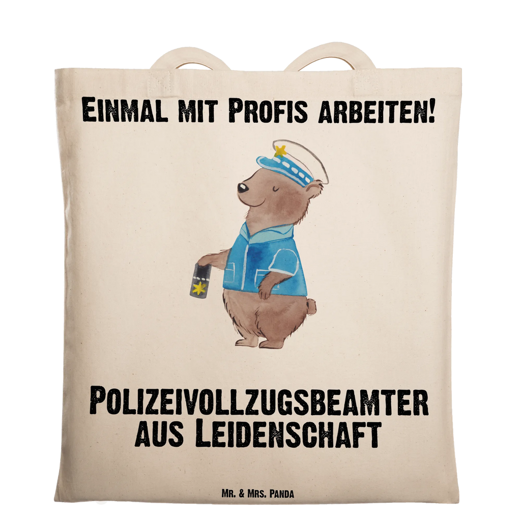 Tragetasche Polizeivollzugsbeamter aus Leidenschaft Beuteltasche, Beutel, Einkaufstasche, Jutebeutel, Stoffbeutel, Tasche, Shopper, Umhängetasche, Strandtasche, Schultertasche, Stofftasche, Tragetasche, Badetasche, Jutetasche, Einkaufstüte, Laptoptasche, Beruf, Ausbildung, Jubiläum, Abschied, Rente, Kollege, Kollegin, Geschenk, Schenken, Arbeitskollege, Mitarbeiter, Firma, Danke, Dankeschön, Polizeivollzugsbeamter, Polizist, Polizei