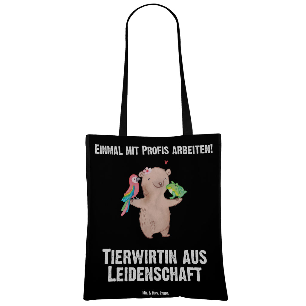 Tragetasche Tierwirtin aus Leidenschaft Beuteltasche, Beutel, Einkaufstasche, Jutebeutel, Stoffbeutel, Tasche, Shopper, Umhängetasche, Strandtasche, Schultertasche, Stofftasche, Tragetasche, Badetasche, Jutetasche, Einkaufstüte, Laptoptasche, Beruf, Ausbildung, Jubiläum, Abschied, Rente, Kollege, Kollegin, Geschenk, Schenken, Arbeitskollege, Mitarbeiter, Firma, Danke, Dankeschön, Landwirtin, Bäuerin, Tierwirtin, Agronomin, Farmerin, Bauernhof