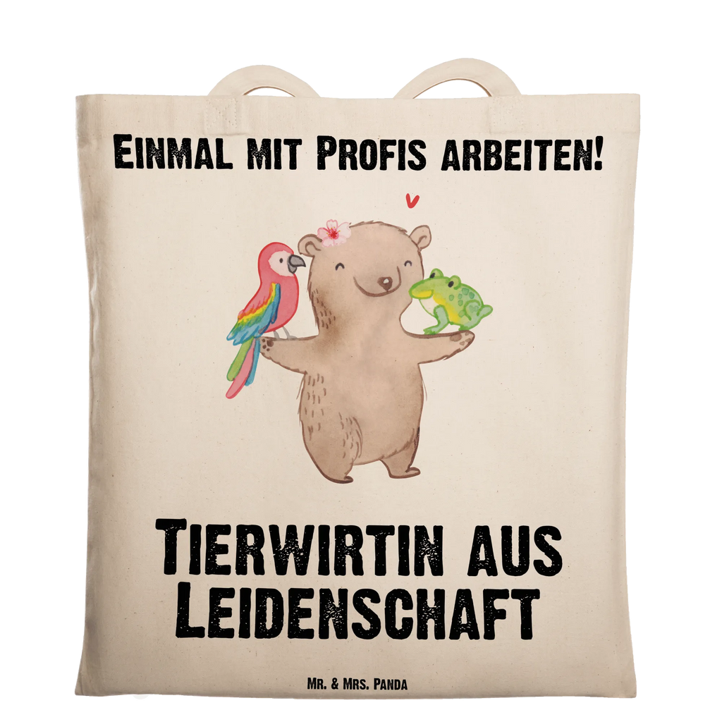 Tragetasche Tierwirtin aus Leidenschaft Beuteltasche, Beutel, Einkaufstasche, Jutebeutel, Stoffbeutel, Tasche, Shopper, Umhängetasche, Strandtasche, Schultertasche, Stofftasche, Tragetasche, Badetasche, Jutetasche, Einkaufstüte, Laptoptasche, Beruf, Ausbildung, Jubiläum, Abschied, Rente, Kollege, Kollegin, Geschenk, Schenken, Arbeitskollege, Mitarbeiter, Firma, Danke, Dankeschön, Landwirtin, Bäuerin, Tierwirtin, Agronomin, Farmerin, Bauernhof