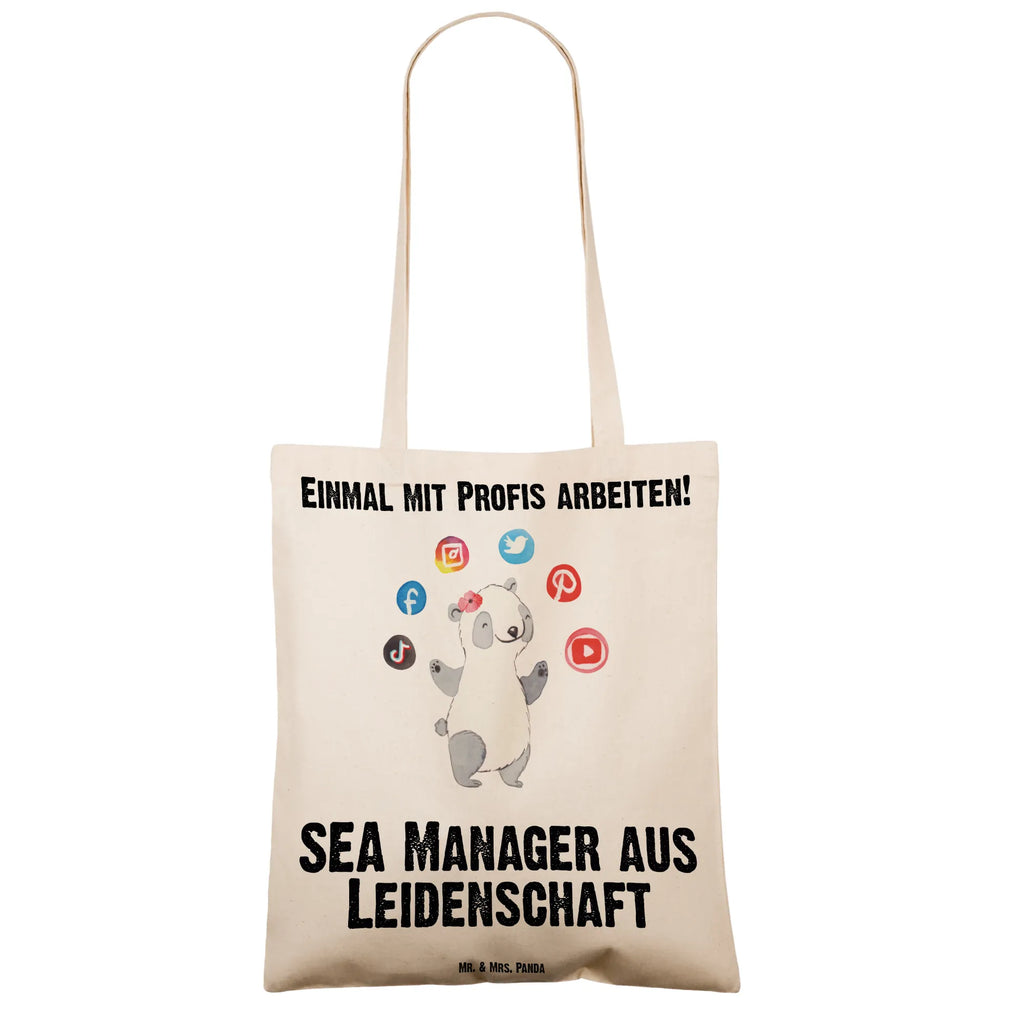 Tragetasche SEA Manager aus Leidenschaft Beuteltasche, Beutel, Einkaufstasche, Jutebeutel, Stoffbeutel, Tasche, Shopper, Umhängetasche, Strandtasche, Schultertasche, Stofftasche, Tragetasche, Badetasche, Jutetasche, Einkaufstüte, Laptoptasche, Beruf, Ausbildung, Jubiläum, Abschied, Rente, Kollege, Kollegin, Geschenk, Schenken, Arbeitskollege, Mitarbeiter, Firma, Danke, Dankeschön, SEA Manager, Suchmaschinenwerbung, Suchmaschinenmarketing