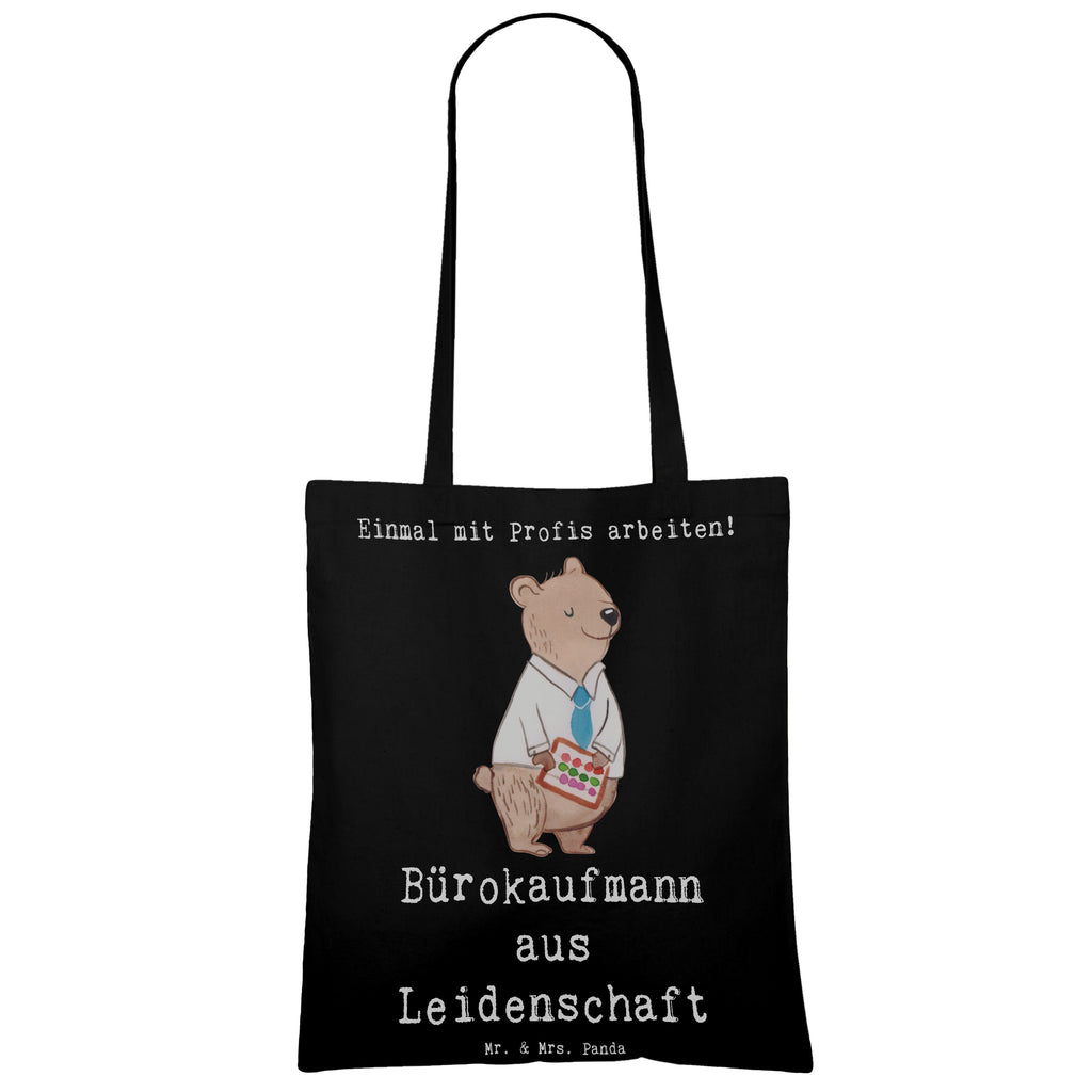 Tragetasche Bürokaufmann aus Leidenschaft Beuteltasche, Beutel, Einkaufstasche, Jutebeutel, Stoffbeutel, Tasche, Shopper, Umhängetasche, Strandtasche, Schultertasche, Stofftasche, Tragetasche, Badetasche, Jutetasche, Einkaufstüte, Laptoptasche, Beruf, Ausbildung, Jubiläum, Abschied, Rente, Kollege, Kollegin, Geschenk, Schenken, Arbeitskollege, Mitarbeiter, Firma, Danke, Dankeschön, Bürokaufmann, Kaufmann für Büromanagement