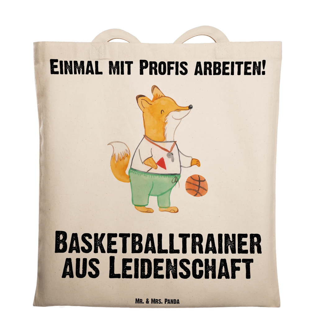 Tragetasche Basketballtrainer aus Leidenschaft Beuteltasche, Beutel, Einkaufstasche, Jutebeutel, Stoffbeutel, Tasche, Shopper, Umhängetasche, Strandtasche, Schultertasche, Stofftasche, Tragetasche, Badetasche, Jutetasche, Einkaufstüte, Laptoptasche, Beruf, Ausbildung, Jubiläum, Abschied, Rente, Kollege, Kollegin, Geschenk, Schenken, Arbeitskollege, Mitarbeiter, Firma, Danke, Dankeschön, Basketballtrainer, Basketball, Sport, Ballsport, Basketballcoach, Basketballer, Verein