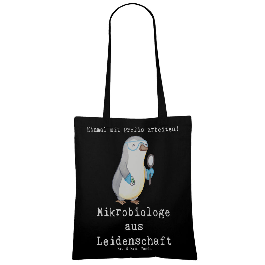 Tragetasche Mikrobiologe aus Leidenschaft Beuteltasche, Beutel, Einkaufstasche, Jutebeutel, Stoffbeutel, Tasche, Shopper, Umhängetasche, Strandtasche, Schultertasche, Stofftasche, Tragetasche, Badetasche, Jutetasche, Einkaufstüte, Laptoptasche, Beruf, Ausbildung, Jubiläum, Abschied, Rente, Kollege, Kollegin, Geschenk, Schenken, Arbeitskollege, Mitarbeiter, Firma, Danke, Dankeschön, Mikrobiologe, Naturwissenschaftler, Labor, Forschung