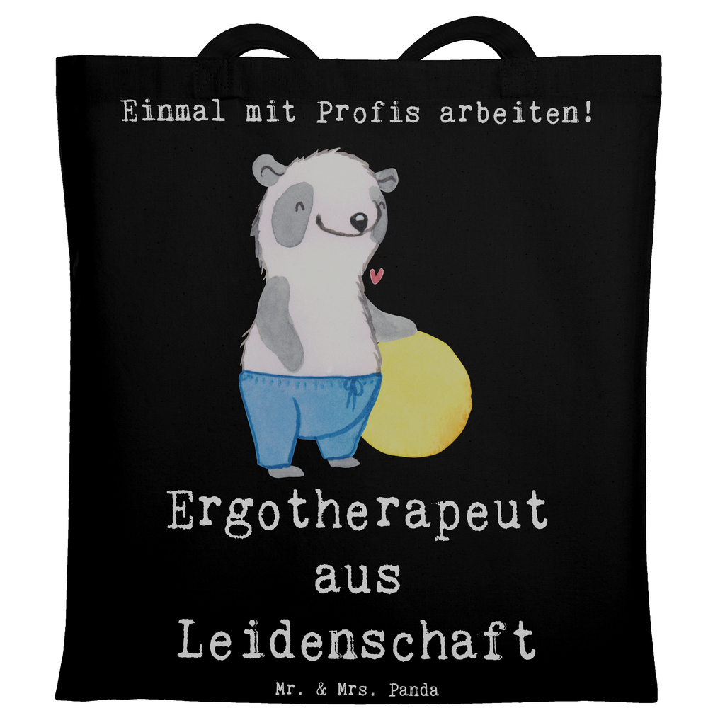 Tragetasche Ergotherapeut aus Leidenschaft Beuteltasche, Beutel, Einkaufstasche, Jutebeutel, Stoffbeutel, Tasche, Shopper, Umhängetasche, Strandtasche, Schultertasche, Stofftasche, Tragetasche, Badetasche, Jutetasche, Einkaufstüte, Laptoptasche, Beruf, Ausbildung, Jubiläum, Abschied, Rente, Kollege, Kollegin, Geschenk, Schenken, Arbeitskollege, Mitarbeiter, Firma, Danke, Dankeschön, Ergotherapeut, Ergotherapie