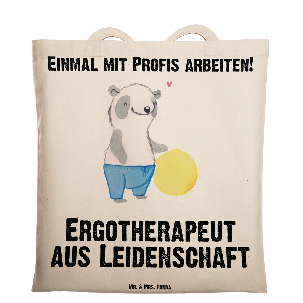 Tragetasche Ergotherapeut aus Leidenschaft Beuteltasche, Beutel, Einkaufstasche, Jutebeutel, Stoffbeutel, Tasche, Shopper, Umhängetasche, Strandtasche, Schultertasche, Stofftasche, Tragetasche, Badetasche, Jutetasche, Einkaufstüte, Laptoptasche, Beruf, Ausbildung, Jubiläum, Abschied, Rente, Kollege, Kollegin, Geschenk, Schenken, Arbeitskollege, Mitarbeiter, Firma, Danke, Dankeschön, Ergotherapeut, Ergotherapie