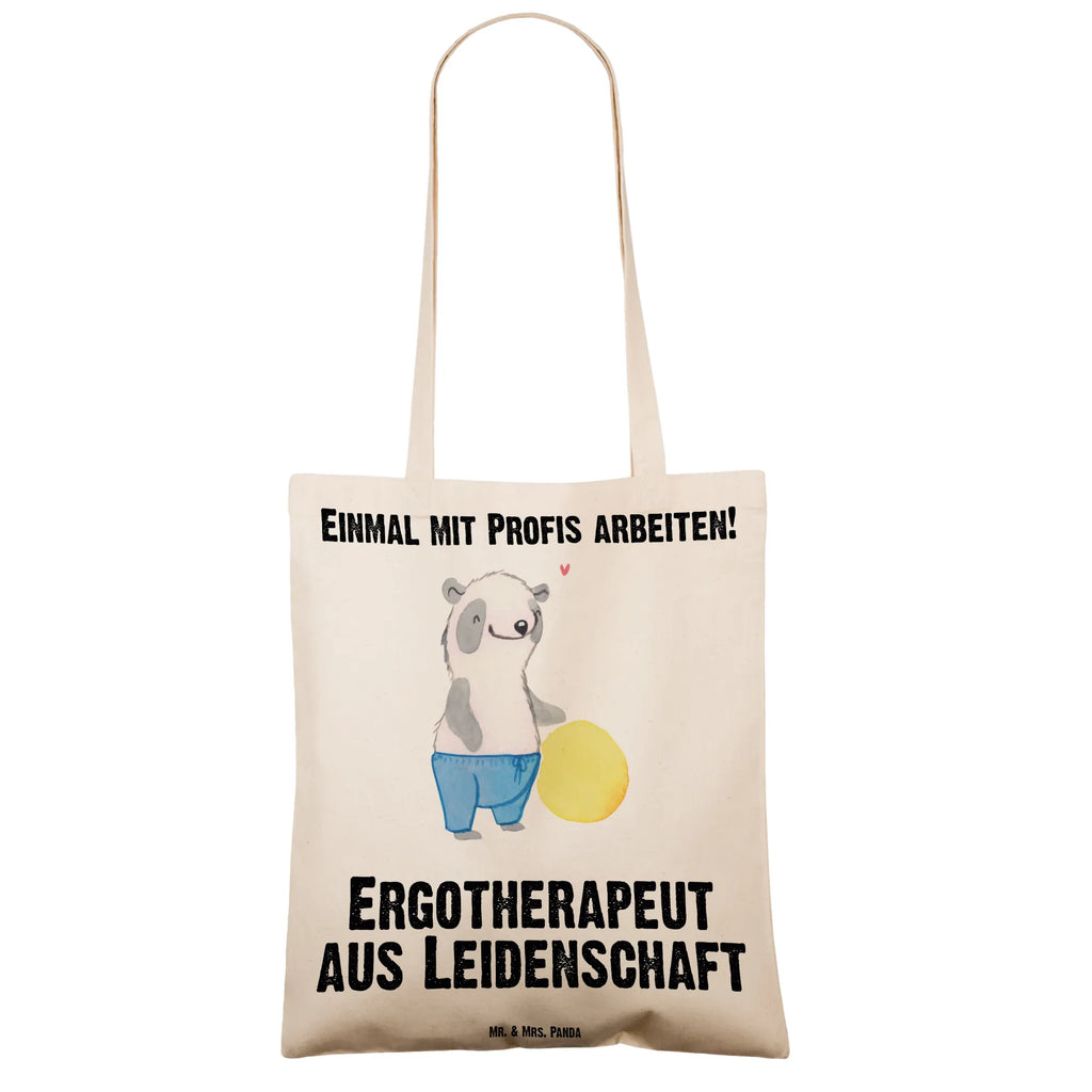 Tragetasche Ergotherapeut aus Leidenschaft Beuteltasche, Beutel, Einkaufstasche, Jutebeutel, Stoffbeutel, Tasche, Shopper, Umhängetasche, Strandtasche, Schultertasche, Stofftasche, Tragetasche, Badetasche, Jutetasche, Einkaufstüte, Laptoptasche, Beruf, Ausbildung, Jubiläum, Abschied, Rente, Kollege, Kollegin, Geschenk, Schenken, Arbeitskollege, Mitarbeiter, Firma, Danke, Dankeschön, Ergotherapeut, Ergotherapie