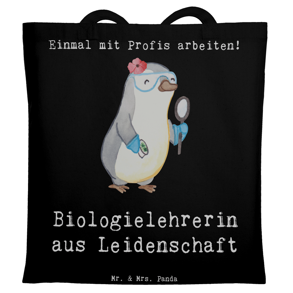 Tragetasche Biologielehrerin aus Leidenschaft Beuteltasche, Beutel, Einkaufstasche, Jutebeutel, Stoffbeutel, Tasche, Shopper, Umhängetasche, Strandtasche, Schultertasche, Stofftasche, Tragetasche, Badetasche, Jutetasche, Einkaufstüte, Laptoptasche, Beruf, Ausbildung, Jubiläum, Abschied, Rente, Kollege, Kollegin, Geschenk, Schenken, Arbeitskollege, Mitarbeiter, Firma, Danke, Dankeschön, Biologielehrerin, Biolehrerin, Biounterricht, Biologie, Schule, Grundschule