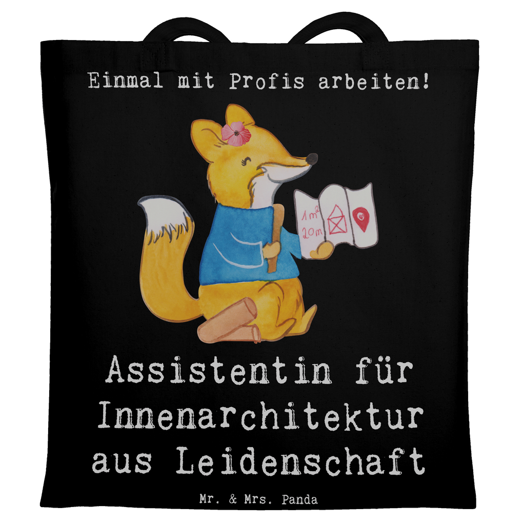 Tragetasche Assistentin für Innenarchitektur aus Leidenschaft Beuteltasche, Beutel, Einkaufstasche, Jutebeutel, Stoffbeutel, Tasche, Shopper, Umhängetasche, Strandtasche, Schultertasche, Stofftasche, Tragetasche, Badetasche, Jutetasche, Einkaufstüte, Laptoptasche, Beruf, Ausbildung, Jubiläum, Abschied, Rente, Kollege, Kollegin, Geschenk, Schenken, Arbeitskollege, Mitarbeiter, Firma, Danke, Dankeschön