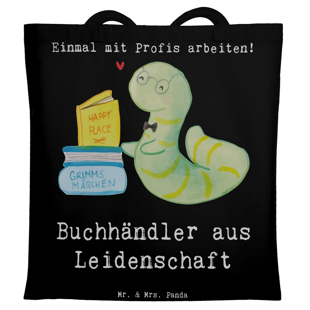 Tragetasche Buchhändler aus Leidenschaft Beuteltasche, Beutel, Einkaufstasche, Jutebeutel, Stoffbeutel, Tasche, Shopper, Umhängetasche, Strandtasche, Schultertasche, Stofftasche, Tragetasche, Badetasche, Jutetasche, Einkaufstüte, Laptoptasche, Beruf, Ausbildung, Jubiläum, Abschied, Rente, Kollege, Kollegin, Geschenk, Schenken, Arbeitskollege, Mitarbeiter, Firma, Danke, Dankeschön, Buchhändler, Buchhandlung, Buchverkäufer, Bibliothekar, Bücherwurm