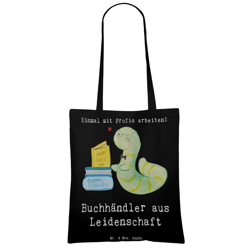 Tragetasche Buchhändler aus Leidenschaft Beuteltasche, Beutel, Einkaufstasche, Jutebeutel, Stoffbeutel, Tasche, Shopper, Umhängetasche, Strandtasche, Schultertasche, Stofftasche, Tragetasche, Badetasche, Jutetasche, Einkaufstüte, Laptoptasche, Beruf, Ausbildung, Jubiläum, Abschied, Rente, Kollege, Kollegin, Geschenk, Schenken, Arbeitskollege, Mitarbeiter, Firma, Danke, Dankeschön, Buchhändler, Buchhandlung, Buchverkäufer, Bibliothekar, Bücherwurm