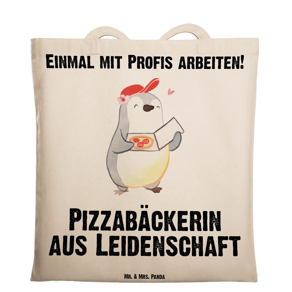 Tragetasche Pizzabäckerin aus Leidenschaft Beuteltasche, Beutel, Einkaufstasche, Jutebeutel, Stoffbeutel, Tasche, Shopper, Umhängetasche, Strandtasche, Schultertasche, Stofftasche, Tragetasche, Badetasche, Jutetasche, Einkaufstüte, Laptoptasche, Beruf, Ausbildung, Jubiläum, Abschied, Rente, Kollege, Kollegin, Geschenk, Schenken, Arbeitskollege, Mitarbeiter, Firma, Danke, Dankeschön, Lieferdienstmitarbeiterin, Pizzabäckerin, Pizzabotin, Pizzabringdienst, Lieferbringdienst