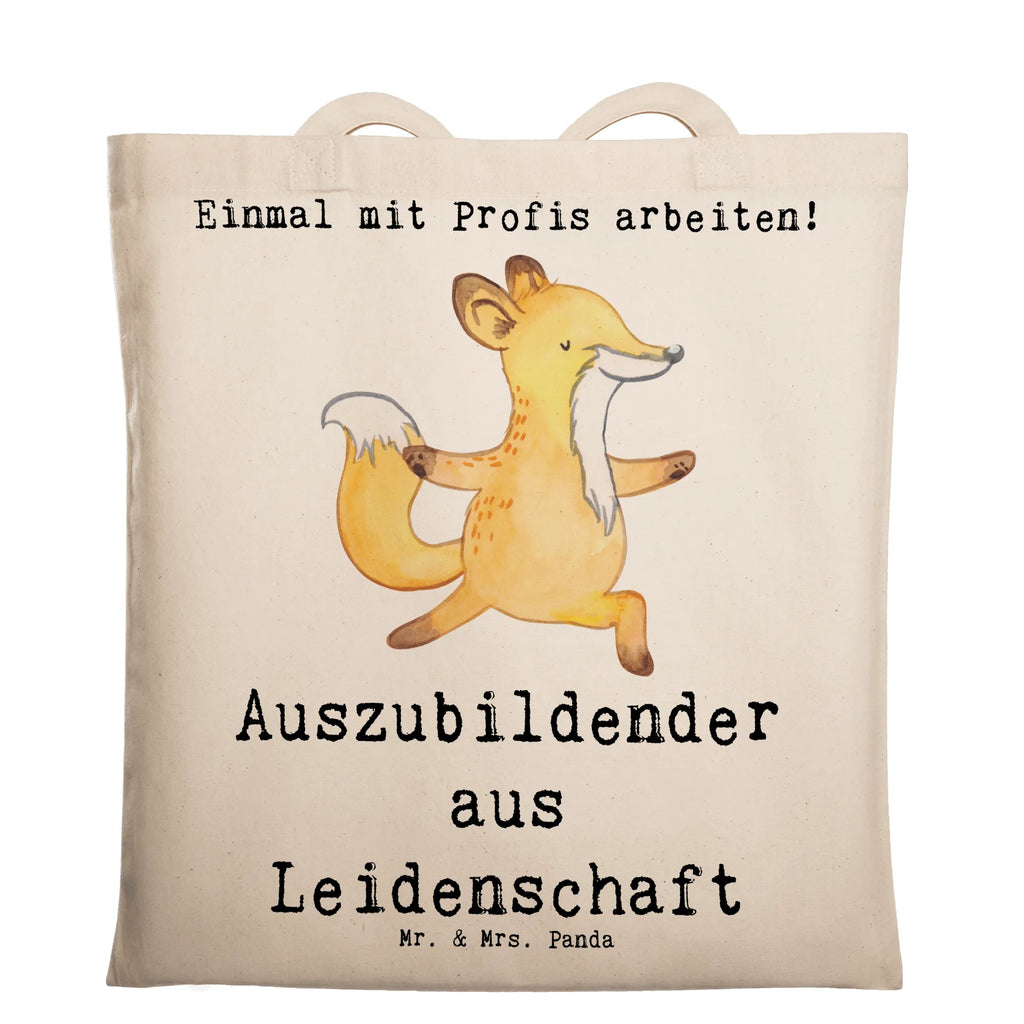 Tragetasche Auszubildender aus Leidenschaft Beuteltasche, Beutel, Einkaufstasche, Jutebeutel, Stoffbeutel, Tasche, Shopper, Umhängetasche, Strandtasche, Schultertasche, Stofftasche, Tragetasche, Badetasche, Jutetasche, Einkaufstüte, Laptoptasche, Beruf, Ausbildung, Jubiläum, Abschied, Rente, Kollege, Kollegin, Geschenk, Schenken, Arbeitskollege, Mitarbeiter, Firma, Danke, Dankeschön, Auszubildender, Azubi, Ausbildungsbeginn, Abschlussprüfung, Beginn der Ausbildung, Glücksbringer zur Ausbildung, Preis