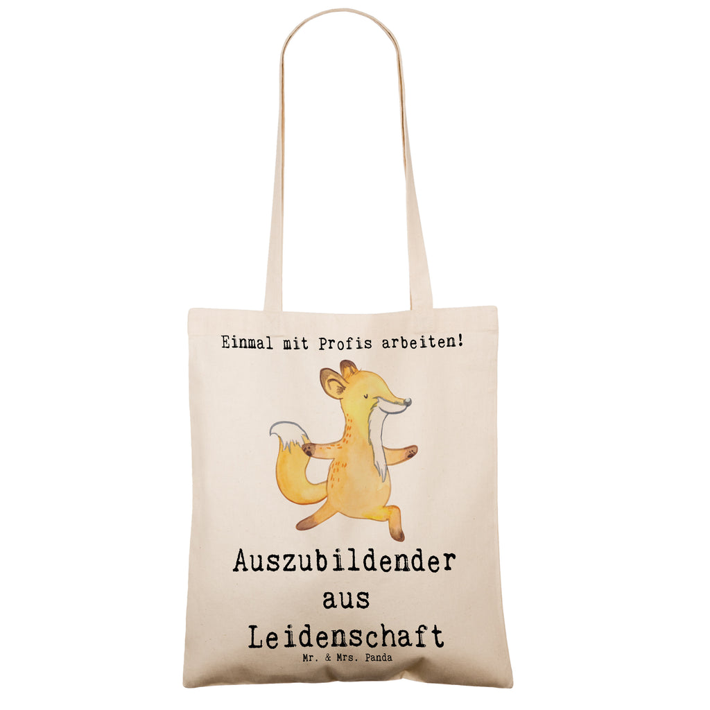 Tragetasche Auszubildender aus Leidenschaft Beuteltasche, Beutel, Einkaufstasche, Jutebeutel, Stoffbeutel, Tasche, Shopper, Umhängetasche, Strandtasche, Schultertasche, Stofftasche, Tragetasche, Badetasche, Jutetasche, Einkaufstüte, Laptoptasche, Beruf, Ausbildung, Jubiläum, Abschied, Rente, Kollege, Kollegin, Geschenk, Schenken, Arbeitskollege, Mitarbeiter, Firma, Danke, Dankeschön, Auszubildender, Azubi, Ausbildungsbeginn, Abschlussprüfung, Beginn der Ausbildung, Glücksbringer zur Ausbildung, Preis