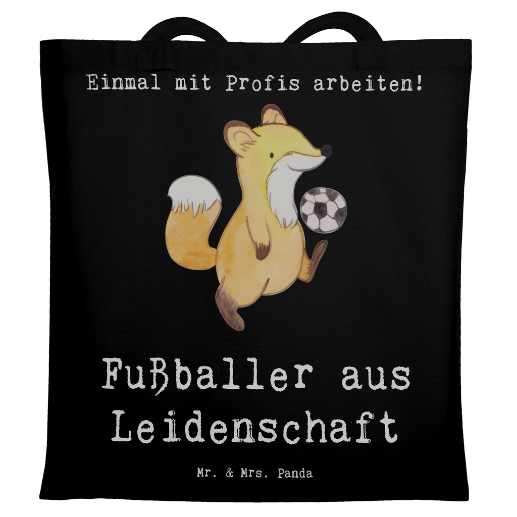 Tragetasche Fußballer aus Leidenschaft Beuteltasche, Beutel, Einkaufstasche, Jutebeutel, Stoffbeutel, Tasche, Shopper, Umhängetasche, Strandtasche, Schultertasche, Stofftasche, Tragetasche, Badetasche, Jutetasche, Einkaufstüte, Laptoptasche, Beruf, Ausbildung, Jubiläum, Abschied, Rente, Kollege, Kollegin, Geschenk, Schenken, Arbeitskollege, Mitarbeiter, Firma, Danke, Dankeschön, Fußballer, Fußballspieler, Profi Fußballer, Fußballspiel, Glücksbringer