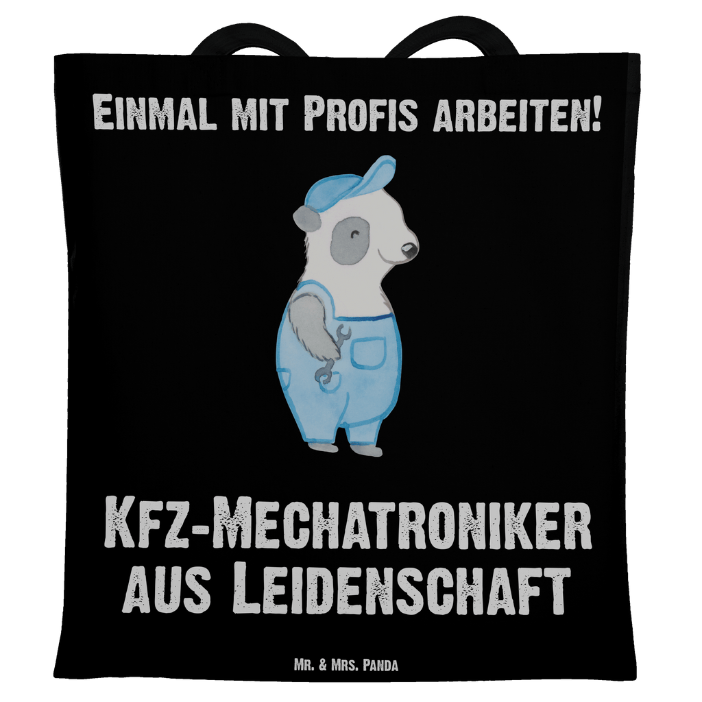 Tragetasche Kfz-Mechatroniker aus Leidenschaft Beuteltasche, Beutel, Einkaufstasche, Jutebeutel, Stoffbeutel, Tasche, Shopper, Umhängetasche, Strandtasche, Schultertasche, Stofftasche, Tragetasche, Badetasche, Jutetasche, Einkaufstüte, Laptoptasche, Beruf, Ausbildung, Jubiläum, Abschied, Rente, Kollege, Kollegin, Geschenk, Schenken, Arbeitskollege, Mitarbeiter, Firma, Danke, Dankeschön, Kfz-Mechatroniker, Kraftfahrzeugmechaniker, Meister, Gesellenprüfung