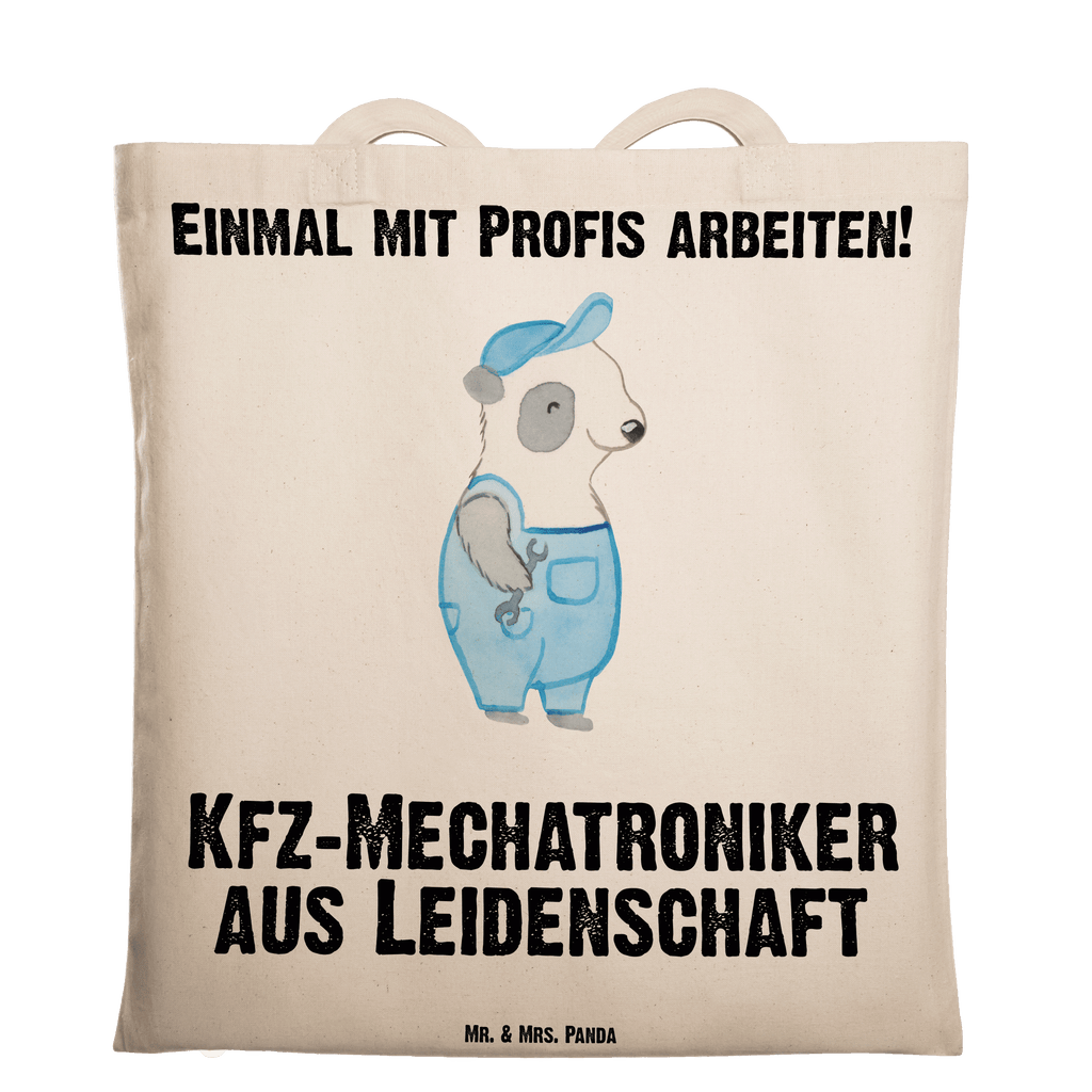 Tragetasche Kfz-Mechatroniker aus Leidenschaft Beuteltasche, Beutel, Einkaufstasche, Jutebeutel, Stoffbeutel, Tasche, Shopper, Umhängetasche, Strandtasche, Schultertasche, Stofftasche, Tragetasche, Badetasche, Jutetasche, Einkaufstüte, Laptoptasche, Beruf, Ausbildung, Jubiläum, Abschied, Rente, Kollege, Kollegin, Geschenk, Schenken, Arbeitskollege, Mitarbeiter, Firma, Danke, Dankeschön, Kfz-Mechatroniker, Kraftfahrzeugmechaniker, Meister, Gesellenprüfung