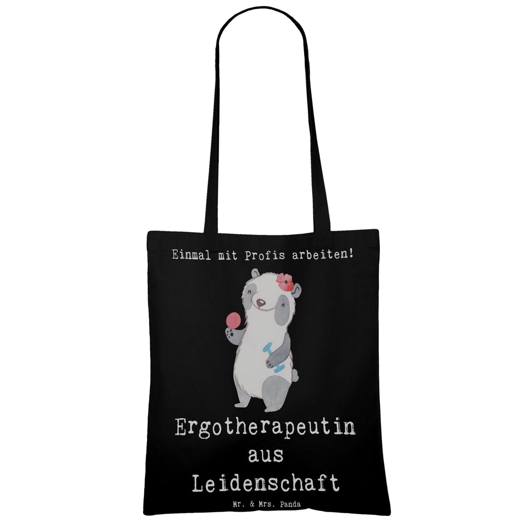 Tragetasche Ergotherapeutin aus Leidenschaft Beuteltasche, Beutel, Einkaufstasche, Jutebeutel, Stoffbeutel, Tasche, Shopper, Umhängetasche, Strandtasche, Schultertasche, Stofftasche, Tragetasche, Badetasche, Jutetasche, Einkaufstüte, Laptoptasche, Beruf, Ausbildung, Jubiläum, Abschied, Rente, Kollege, Kollegin, Geschenk, Schenken, Arbeitskollege, Mitarbeiter, Firma, Danke, Dankeschön, Ergotherapeutin, Ergotherapie