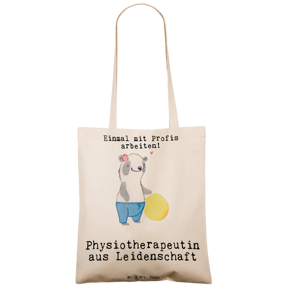 Tragetasche Physiotherapeutin aus Leidenschaft Beuteltasche, Beutel, Einkaufstasche, Jutebeutel, Stoffbeutel, Tasche, Shopper, Umhängetasche, Strandtasche, Schultertasche, Stofftasche, Tragetasche, Badetasche, Jutetasche, Einkaufstüte, Laptoptasche, Beruf, Ausbildung, Jubiläum, Abschied, Rente, Kollege, Kollegin, Geschenk, Schenken, Arbeitskollege, Mitarbeiter, Firma, Danke, Dankeschön