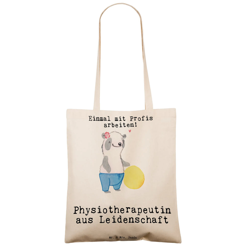 Tragetasche Physiotherapeutin aus Leidenschaft Beuteltasche, Beutel, Einkaufstasche, Jutebeutel, Stoffbeutel, Tasche, Shopper, Umhängetasche, Strandtasche, Schultertasche, Stofftasche, Tragetasche, Badetasche, Jutetasche, Einkaufstüte, Laptoptasche, Beruf, Ausbildung, Jubiläum, Abschied, Rente, Kollege, Kollegin, Geschenk, Schenken, Arbeitskollege, Mitarbeiter, Firma, Danke, Dankeschön