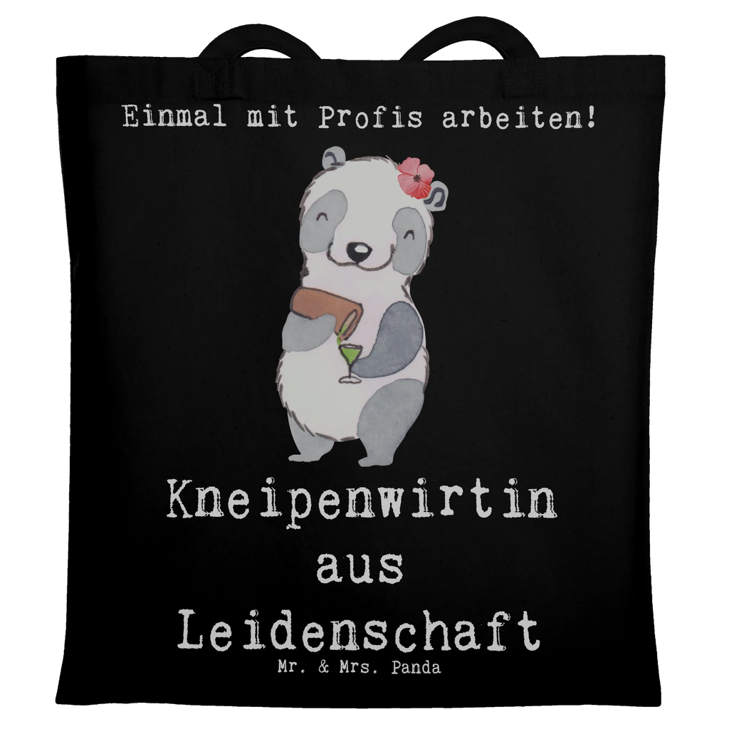 Tragetasche Kneipenwirtin aus Leidenschaft Beuteltasche, Beutel, Einkaufstasche, Jutebeutel, Stoffbeutel, Tasche, Shopper, Umhängetasche, Strandtasche, Schultertasche, Stofftasche, Tragetasche, Badetasche, Jutetasche, Einkaufstüte, Laptoptasche, Beruf, Ausbildung, Jubiläum, Abschied, Rente, Kollege, Kollegin, Geschenk, Schenken, Arbeitskollege, Mitarbeiter, Firma, Danke, Dankeschön, Kneipenwirtin, Gastwirtin, Gaststätte, Kneipe, Eröffnung, Barkeeperin, Rum, Bar