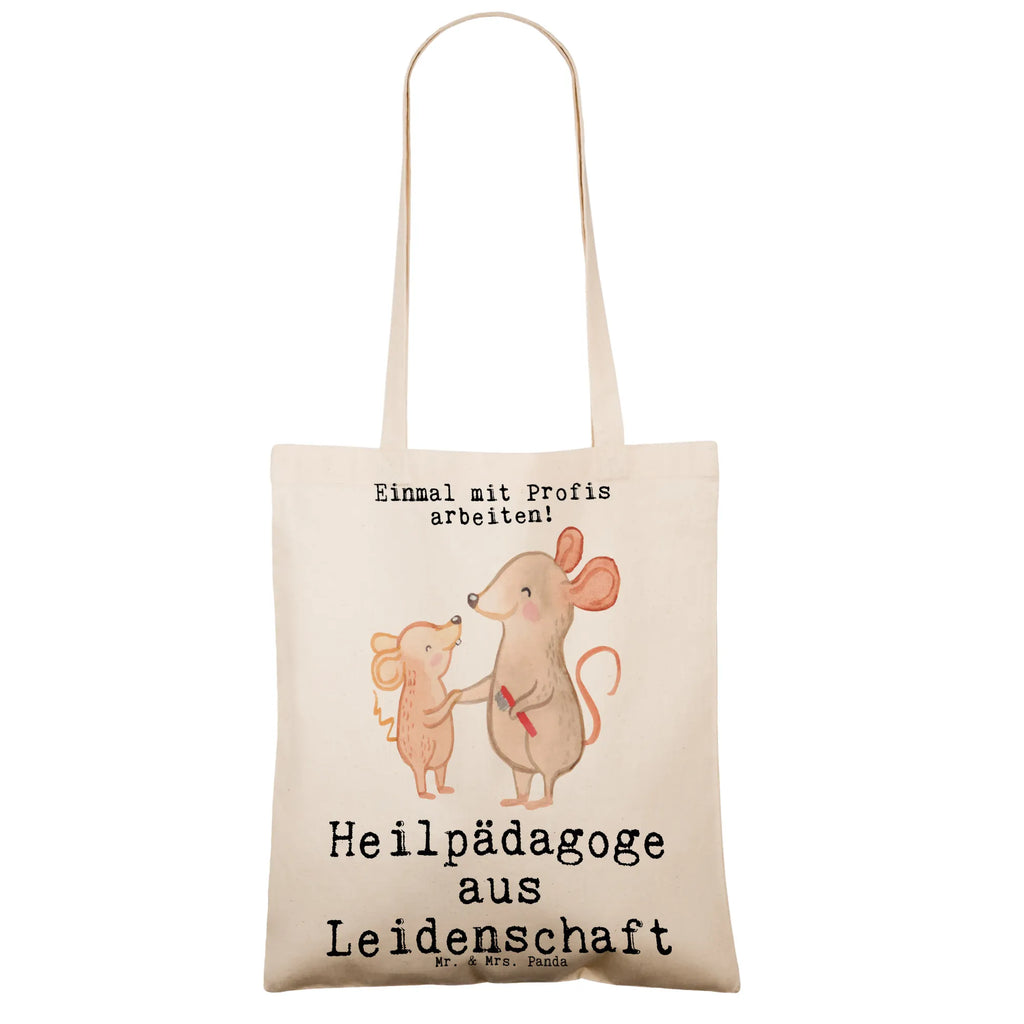 Tragetasche Heilpädagoge aus Leidenschaft Beuteltasche, Beutel, Einkaufstasche, Jutebeutel, Stoffbeutel, Tasche, Shopper, Umhängetasche, Strandtasche, Schultertasche, Stofftasche, Tragetasche, Badetasche, Jutetasche, Einkaufstüte, Laptoptasche, Beruf, Ausbildung, Jubiläum, Abschied, Rente, Kollege, Kollegin, Geschenk, Schenken, Arbeitskollege, Mitarbeiter, Firma, Danke, Dankeschön, Heilpädagoge, Heilpädagogik, Studium