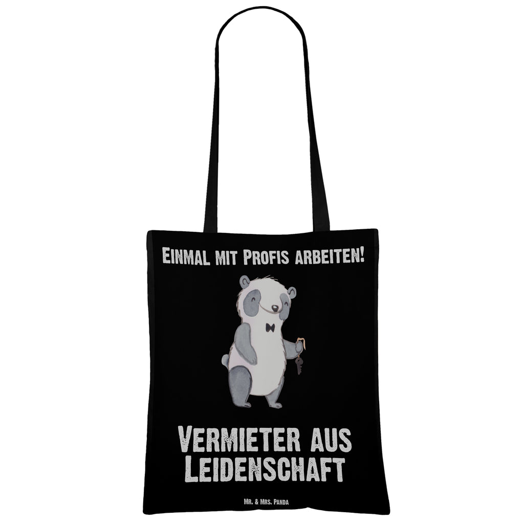 Tragetasche Vermieter aus Leidenschaft Beuteltasche, Beutel, Einkaufstasche, Jutebeutel, Stoffbeutel, Tasche, Shopper, Umhängetasche, Strandtasche, Schultertasche, Stofftasche, Tragetasche, Badetasche, Jutetasche, Einkaufstüte, Laptoptasche, Beruf, Ausbildung, Jubiläum, Abschied, Rente, Kollege, Kollegin, Geschenk, Schenken, Arbeitskollege, Mitarbeiter, Firma, Danke, Dankeschön