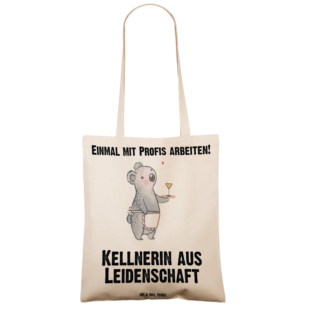 Tragetasche Kellnerin aus Leidenschaft Beuteltasche, Beutel, Einkaufstasche, Jutebeutel, Stoffbeutel, Tasche, Shopper, Umhängetasche, Strandtasche, Schultertasche, Stofftasche, Tragetasche, Badetasche, Jutetasche, Einkaufstüte, Laptoptasche, Beruf, Ausbildung, Jubiläum, Abschied, Rente, Kollege, Kollegin, Geschenk, Schenken, Arbeitskollege, Mitarbeiter, Firma, Danke, Dankeschön, Kellnerin, Servicekraft, Restaurant