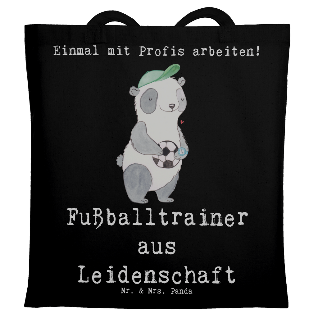 Tragetasche Fußballtrainer aus Leidenschaft Beuteltasche, Beutel, Einkaufstasche, Jutebeutel, Stoffbeutel, Tasche, Shopper, Umhängetasche, Strandtasche, Schultertasche, Stofftasche, Tragetasche, Badetasche, Jutetasche, Einkaufstüte, Laptoptasche, Beruf, Ausbildung, Jubiläum, Abschied, Rente, Kollege, Kollegin, Geschenk, Schenken, Arbeitskollege, Mitarbeiter, Firma, Danke, Dankeschön, Fußballtrainer, Fußballspiel, Glücksbringer, Verein Fußball