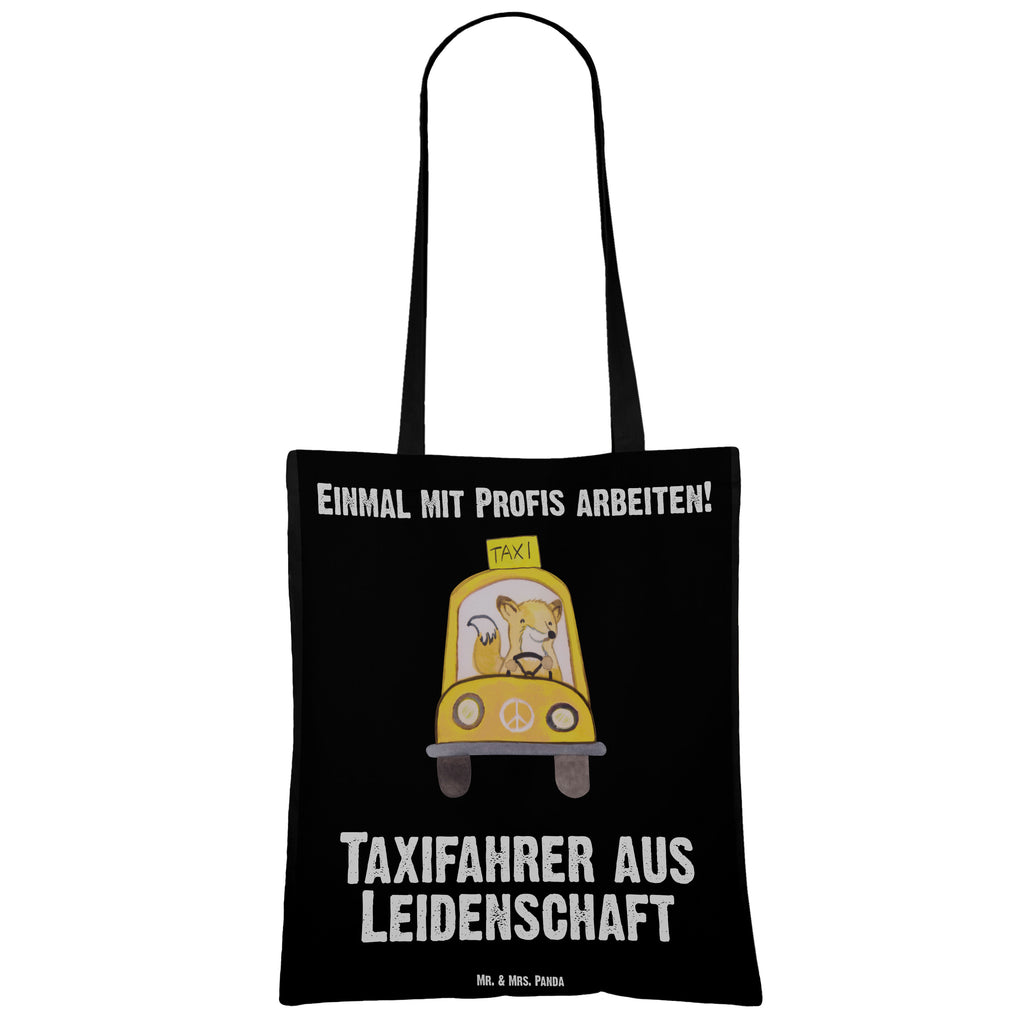 Tragetasche Taxifahrer aus Leidenschaft Beuteltasche, Beutel, Einkaufstasche, Jutebeutel, Stoffbeutel, Tasche, Shopper, Umhängetasche, Strandtasche, Schultertasche, Stofftasche, Tragetasche, Badetasche, Jutetasche, Einkaufstüte, Laptoptasche, Beruf, Ausbildung, Jubiläum, Abschied, Rente, Kollege, Kollegin, Geschenk, Schenken, Arbeitskollege, Mitarbeiter, Firma, Danke, Dankeschön