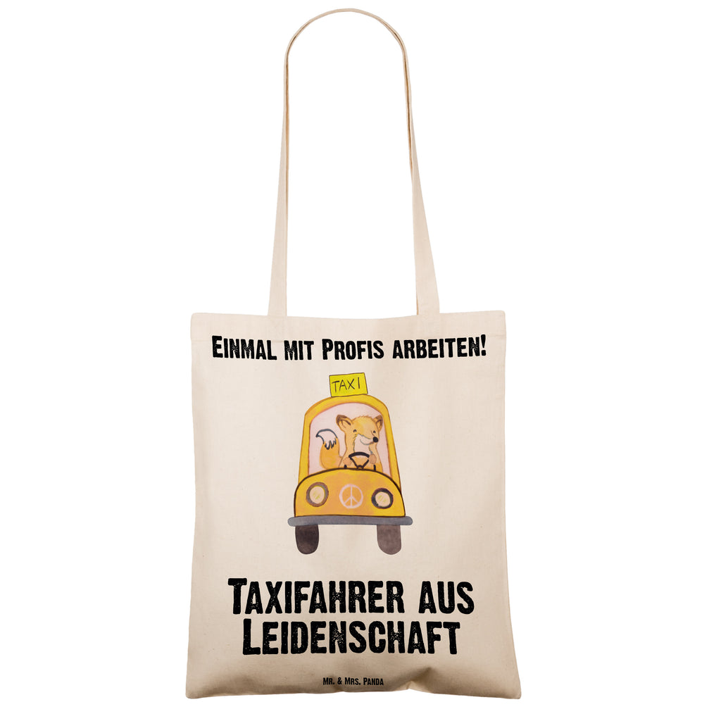 Tragetasche Taxifahrer aus Leidenschaft Beuteltasche, Beutel, Einkaufstasche, Jutebeutel, Stoffbeutel, Tasche, Shopper, Umhängetasche, Strandtasche, Schultertasche, Stofftasche, Tragetasche, Badetasche, Jutetasche, Einkaufstüte, Laptoptasche, Beruf, Ausbildung, Jubiläum, Abschied, Rente, Kollege, Kollegin, Geschenk, Schenken, Arbeitskollege, Mitarbeiter, Firma, Danke, Dankeschön