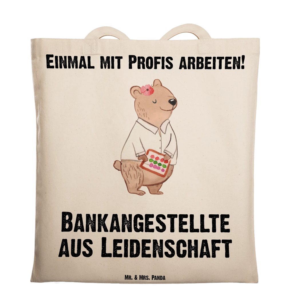 Tragetasche Bankangestellte aus Leidenschaft Beuteltasche, Beutel, Einkaufstasche, Jutebeutel, Stoffbeutel, Tasche, Shopper, Umhängetasche, Strandtasche, Schultertasche, Stofftasche, Tragetasche, Badetasche, Jutetasche, Einkaufstüte, Laptoptasche, Beruf, Ausbildung, Jubiläum, Abschied, Rente, Kollege, Kollegin, Geschenk, Schenken, Arbeitskollege, Mitarbeiter, Firma, Danke, Dankeschön, Bankangestellte, Bankfachfrau, Bänkerin, Bankberaterin