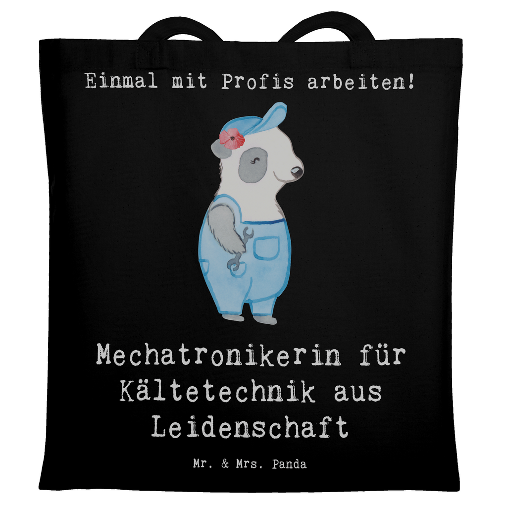 Tragetasche Mechatronikerin für Kältetechnik aus Leidenschaft Beuteltasche, Beutel, Einkaufstasche, Jutebeutel, Stoffbeutel, Tasche, Shopper, Umhängetasche, Strandtasche, Schultertasche, Stofftasche, Tragetasche, Badetasche, Jutetasche, Einkaufstüte, Laptoptasche, Beruf, Ausbildung, Jubiläum, Abschied, Rente, Kollege, Kollegin, Geschenk, Schenken, Arbeitskollege, Mitarbeiter, Firma, Danke, Dankeschön, Mechatronikerin für Kältetechnik, Gesellenprüfung