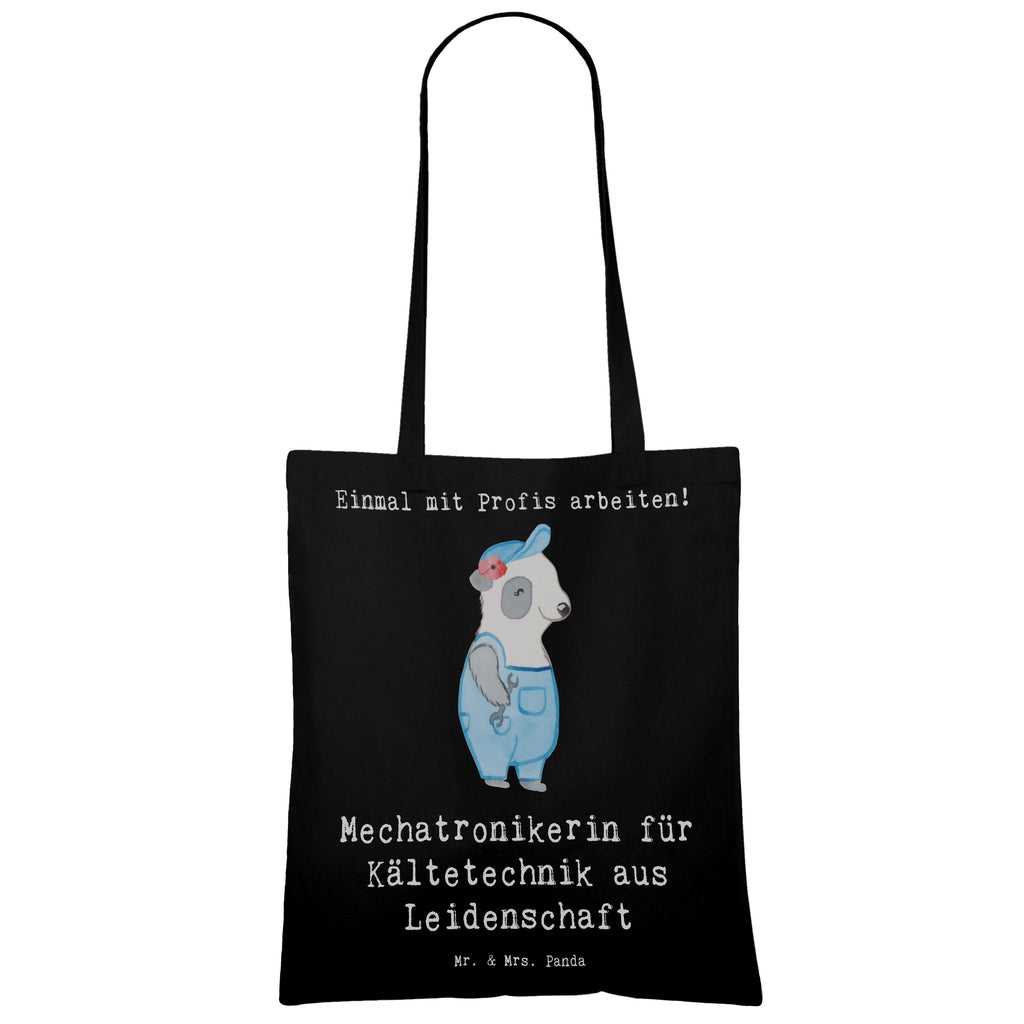 Tragetasche Mechatronikerin für Kältetechnik aus Leidenschaft Beuteltasche, Beutel, Einkaufstasche, Jutebeutel, Stoffbeutel, Tasche, Shopper, Umhängetasche, Strandtasche, Schultertasche, Stofftasche, Tragetasche, Badetasche, Jutetasche, Einkaufstüte, Laptoptasche, Beruf, Ausbildung, Jubiläum, Abschied, Rente, Kollege, Kollegin, Geschenk, Schenken, Arbeitskollege, Mitarbeiter, Firma, Danke, Dankeschön, Mechatronikerin für Kältetechnik, Gesellenprüfung