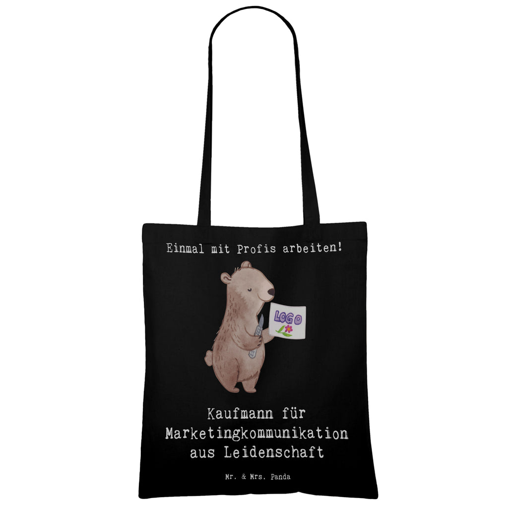 Tragetasche Kaufmann für Marketingkommunikation aus Leidenschaft Beuteltasche, Beutel, Einkaufstasche, Jutebeutel, Stoffbeutel, Tasche, Shopper, Umhängetasche, Strandtasche, Schultertasche, Stofftasche, Tragetasche, Badetasche, Jutetasche, Einkaufstüte, Laptoptasche, Beruf, Ausbildung, Jubiläum, Abschied, Rente, Kollege, Kollegin, Geschenk, Schenken, Arbeitskollege, Mitarbeiter, Firma, Danke, Dankeschön