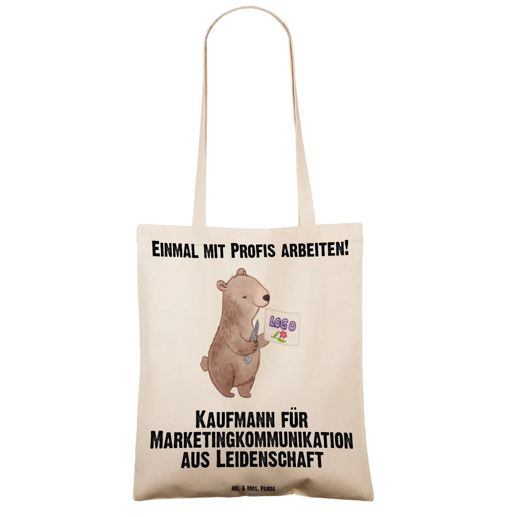 Tragetasche Kaufmann für Marketingkommunikation aus Leidenschaft Beuteltasche, Beutel, Einkaufstasche, Jutebeutel, Stoffbeutel, Tasche, Shopper, Umhängetasche, Strandtasche, Schultertasche, Stofftasche, Tragetasche, Badetasche, Jutetasche, Einkaufstüte, Laptoptasche, Beruf, Ausbildung, Jubiläum, Abschied, Rente, Kollege, Kollegin, Geschenk, Schenken, Arbeitskollege, Mitarbeiter, Firma, Danke, Dankeschön