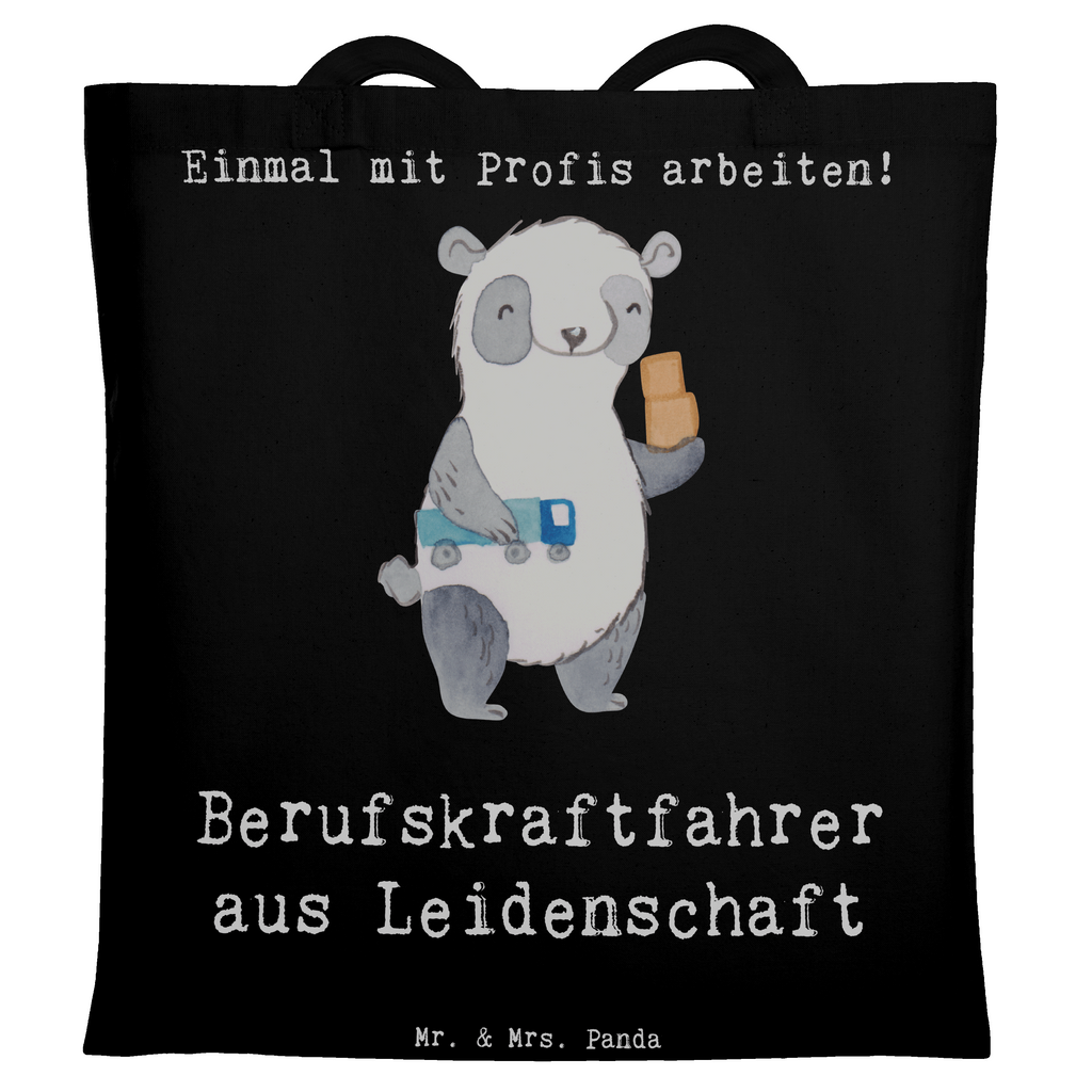 Tragetasche Berufskraftfahrer aus Leidenschaft Beuteltasche, Beutel, Einkaufstasche, Jutebeutel, Stoffbeutel, Tasche, Shopper, Umhängetasche, Strandtasche, Schultertasche, Stofftasche, Tragetasche, Badetasche, Jutetasche, Einkaufstüte, Laptoptasche, Beruf, Ausbildung, Jubiläum, Abschied, Rente, Kollege, Kollegin, Geschenk, Schenken, Arbeitskollege, Mitarbeiter, Firma, Danke, Dankeschön