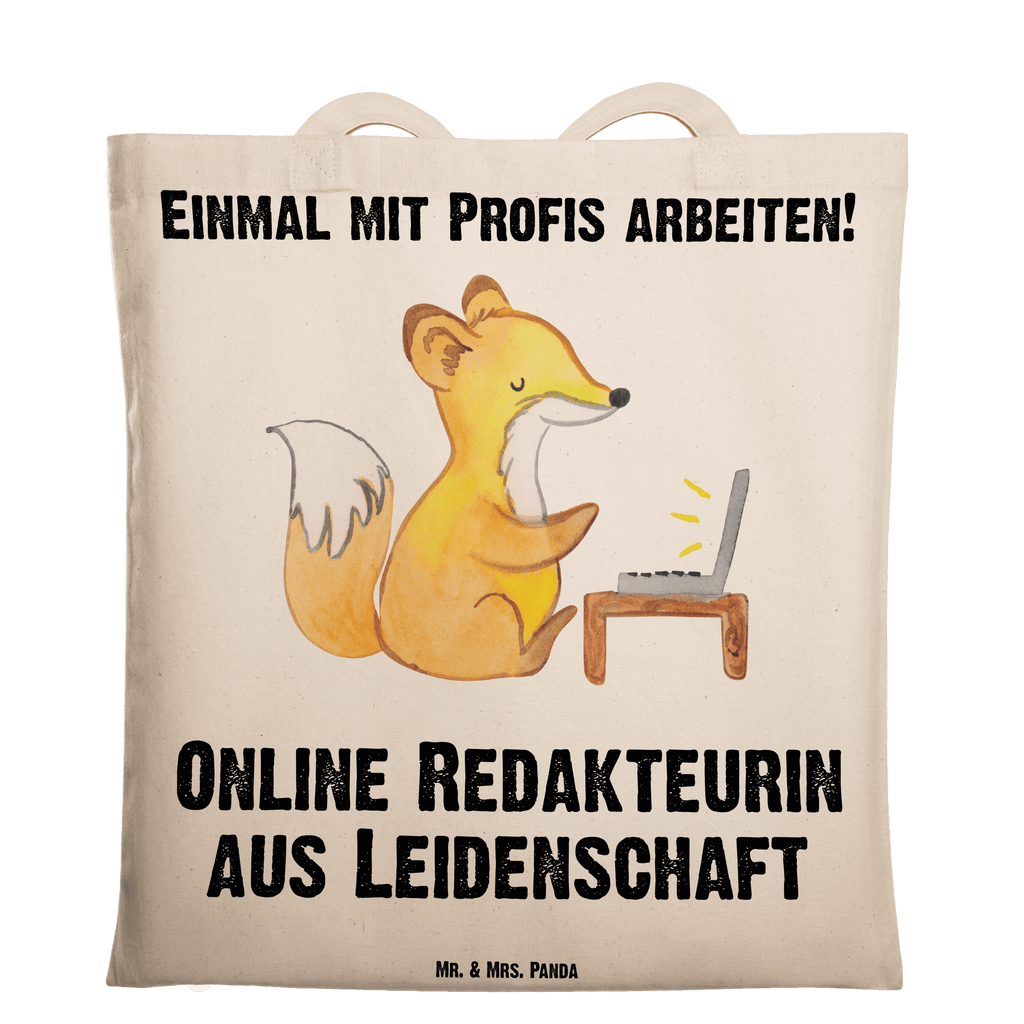 Tragetasche Online Redakteurin aus Leidenschaft Beuteltasche, Beutel, Einkaufstasche, Jutebeutel, Stoffbeutel, Tasche, Shopper, Umhängetasche, Strandtasche, Schultertasche, Stofftasche, Tragetasche, Badetasche, Jutetasche, Einkaufstüte, Laptoptasche, Beruf, Ausbildung, Jubiläum, Abschied, Rente, Kollege, Kollegin, Geschenk, Schenken, Arbeitskollege, Mitarbeiter, Firma, Danke, Dankeschön