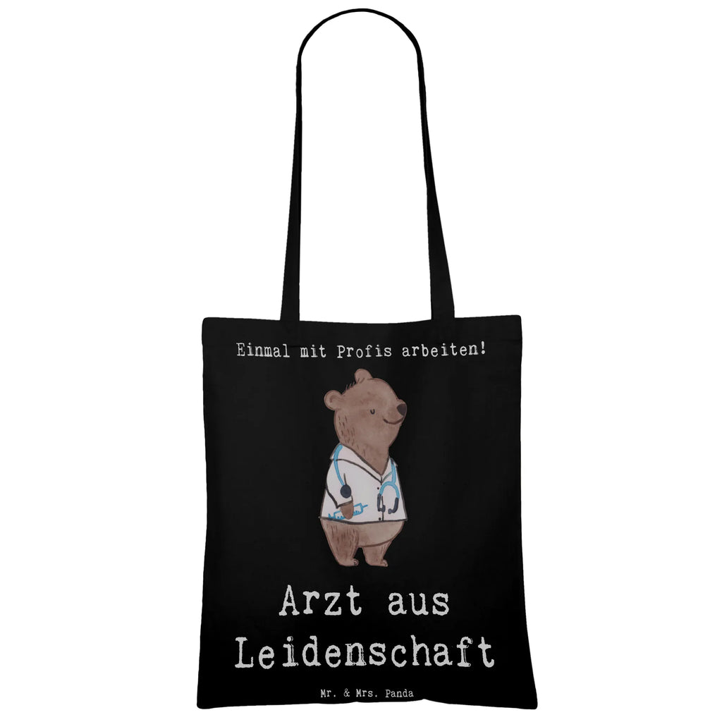 Tragetasche Arzt aus Leidenschaft Beuteltasche, Beutel, Einkaufstasche, Jutebeutel, Stoffbeutel, Tasche, Shopper, Umhängetasche, Strandtasche, Schultertasche, Stofftasche, Tragetasche, Badetasche, Jutetasche, Einkaufstüte, Laptoptasche, Beruf, Ausbildung, Jubiläum, Abschied, Rente, Kollege, Kollegin, Geschenk, Schenken, Arbeitskollege, Mitarbeiter, Firma, Danke, Dankeschön, Arzt, Hausarzt, Mediziner, Doktor, Medizinstudium, Doktortitel, Arztpraxis