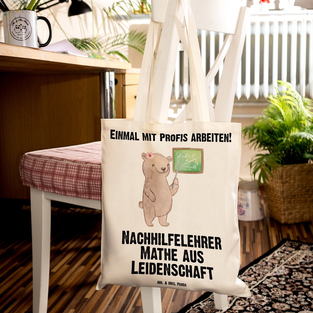 Tragetasche Nachhilfelehrer Mathe aus Leidenschaft Beuteltasche, Beutel, Einkaufstasche, Jutebeutel, Stoffbeutel, Tasche, Shopper, Umhängetasche, Strandtasche, Schultertasche, Stofftasche, Tragetasche, Badetasche, Jutetasche, Einkaufstüte, Laptoptasche, Beruf, Ausbildung, Jubiläum, Abschied, Rente, Kollege, Kollegin, Geschenk, Schenken, Arbeitskollege, Mitarbeiter, Firma, Danke, Dankeschön, Mathematik Nachhilfelehrer, Mathe Nachhilfe, Nachhilfeunterrricht