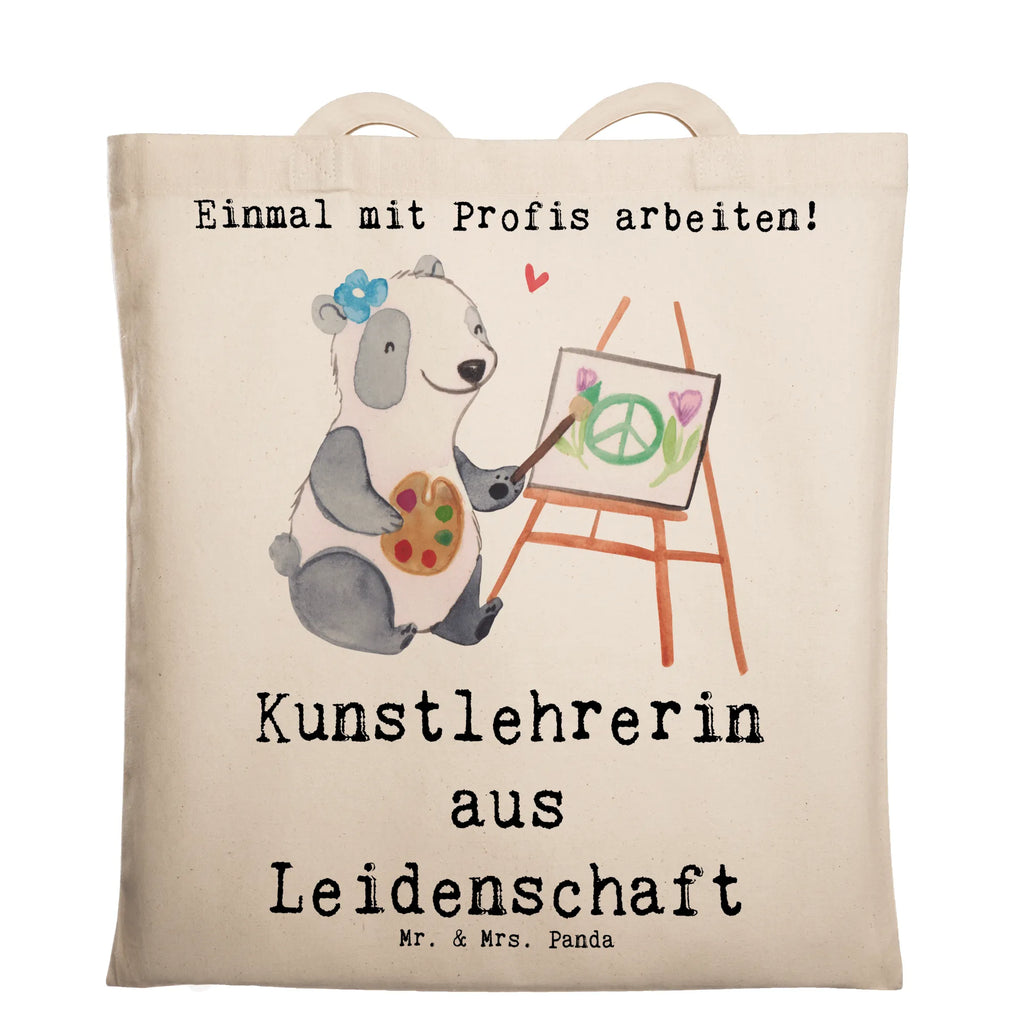 Tragetasche Kunstlehrerin aus Leidenschaft Beuteltasche, Beutel, Einkaufstasche, Jutebeutel, Stoffbeutel, Tasche, Shopper, Umhängetasche, Strandtasche, Schultertasche, Stofftasche, Tragetasche, Badetasche, Jutetasche, Einkaufstüte, Laptoptasche, Beruf, Ausbildung, Jubiläum, Abschied, Rente, Kollege, Kollegin, Geschenk, Schenken, Arbeitskollege, Mitarbeiter, Firma, Danke, Dankeschön, Kunstlehrerin, Kunstunterricht, Kunstschule