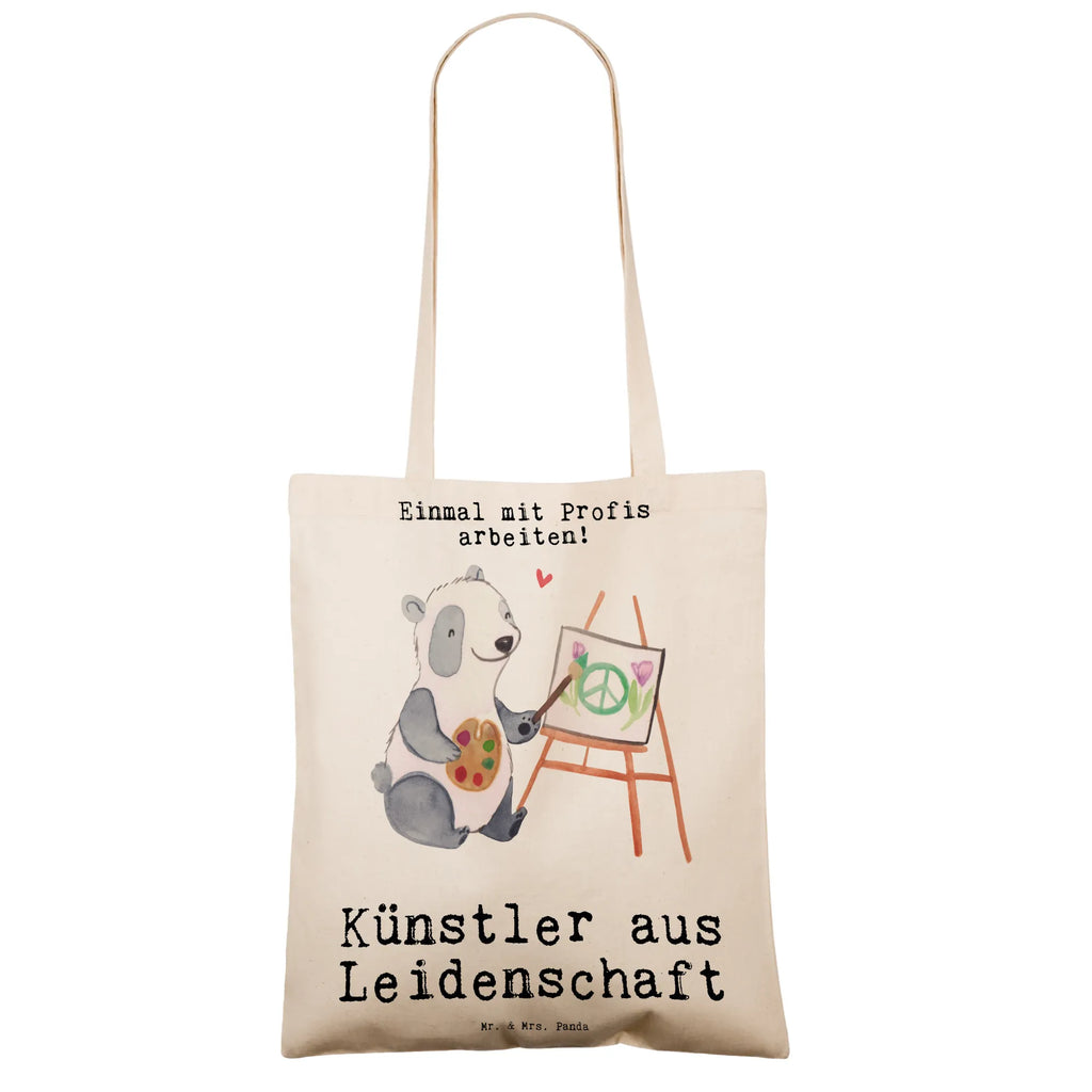 Tragetasche Künstler aus Leidenschaft Beuteltasche, Beutel, Einkaufstasche, Jutebeutel, Stoffbeutel, Tasche, Shopper, Umhängetasche, Strandtasche, Schultertasche, Stofftasche, Tragetasche, Badetasche, Jutetasche, Einkaufstüte, Laptoptasche, Beruf, Ausbildung, Jubiläum, Abschied, Rente, Kollege, Kollegin, Geschenk, Schenken, Arbeitskollege, Mitarbeiter, Firma, Danke, Dankeschön, Künstler, Maler, Kunstmaler, Galerie Eröffnung, Kunstschule