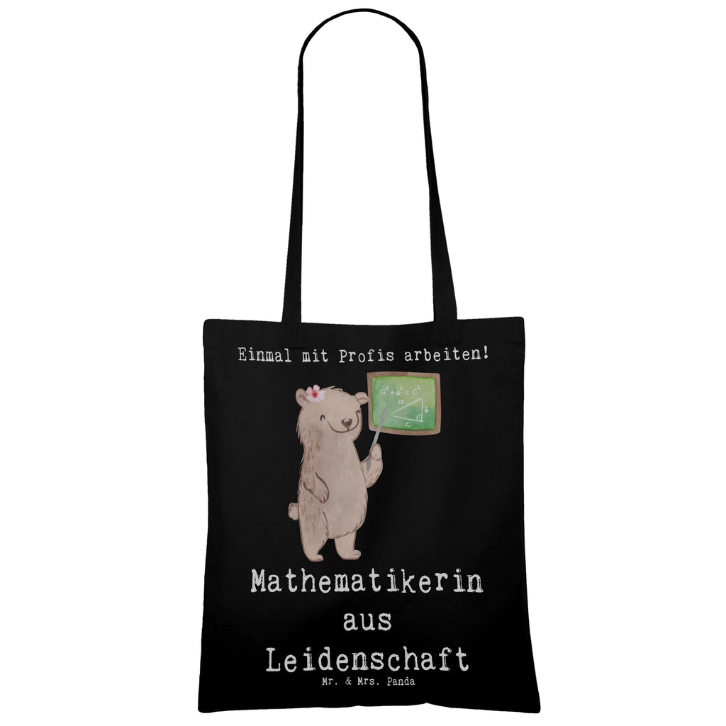 Tragetasche Mathematikerin aus Leidenschaft Beuteltasche, Beutel, Einkaufstasche, Jutebeutel, Stoffbeutel, Tasche, Shopper, Umhängetasche, Strandtasche, Schultertasche, Stofftasche, Tragetasche, Badetasche, Jutetasche, Einkaufstüte, Laptoptasche, Beruf, Ausbildung, Jubiläum, Abschied, Rente, Kollege, Kollegin, Geschenk, Schenken, Arbeitskollege, Mitarbeiter, Firma, Danke, Dankeschön, Mathematikerin, Mathematik Studium, Studentin Mathe, Bachelor, Master, Rechenkünstlerin, Zahlenmensch