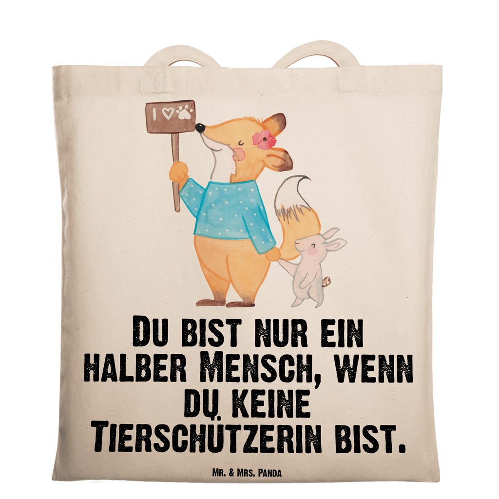 Tragetasche Tierschützerin mit Herz Beuteltasche, Beutel, Einkaufstasche, Jutebeutel, Stoffbeutel, Tasche, Shopper, Umhängetasche, Strandtasche, Schultertasche, Stofftasche, Tragetasche, Badetasche, Jutetasche, Einkaufstüte, Laptoptasche, Beruf, Ausbildung, Jubiläum, Abschied, Rente, Kollege, Kollegin, Geschenk, Schenken, Arbeitskollege, Mitarbeiter, Firma, Danke, Dankeschön