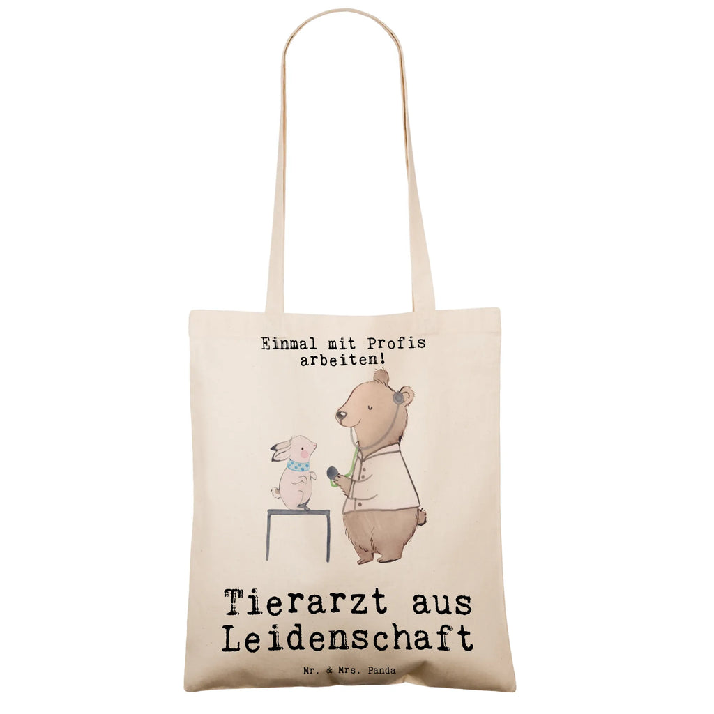 Tragetasche Tierarzt aus Leidenschaft Beuteltasche, Beutel, Einkaufstasche, Jutebeutel, Stoffbeutel, Tasche, Shopper, Umhängetasche, Strandtasche, Schultertasche, Stofftasche, Tragetasche, Badetasche, Jutetasche, Einkaufstüte, Laptoptasche, Beruf, Ausbildung, Jubiläum, Abschied, Rente, Kollege, Kollegin, Geschenk, Schenken, Arbeitskollege, Mitarbeiter, Firma, Danke, Dankeschön