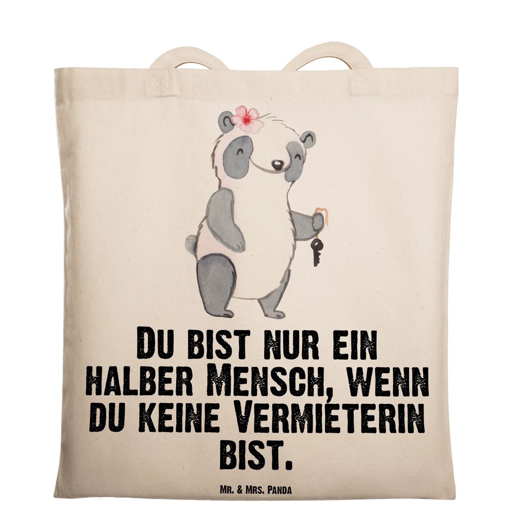 Tragetasche Vermieterin mit Herz Beuteltasche, Beutel, Einkaufstasche, Jutebeutel, Stoffbeutel, Tasche, Shopper, Umhängetasche, Strandtasche, Schultertasche, Stofftasche, Tragetasche, Badetasche, Jutetasche, Einkaufstüte, Laptoptasche, Beruf, Ausbildung, Jubiläum, Abschied, Rente, Kollege, Kollegin, Geschenk, Schenken, Arbeitskollege, Mitarbeiter, Firma, Danke, Dankeschön