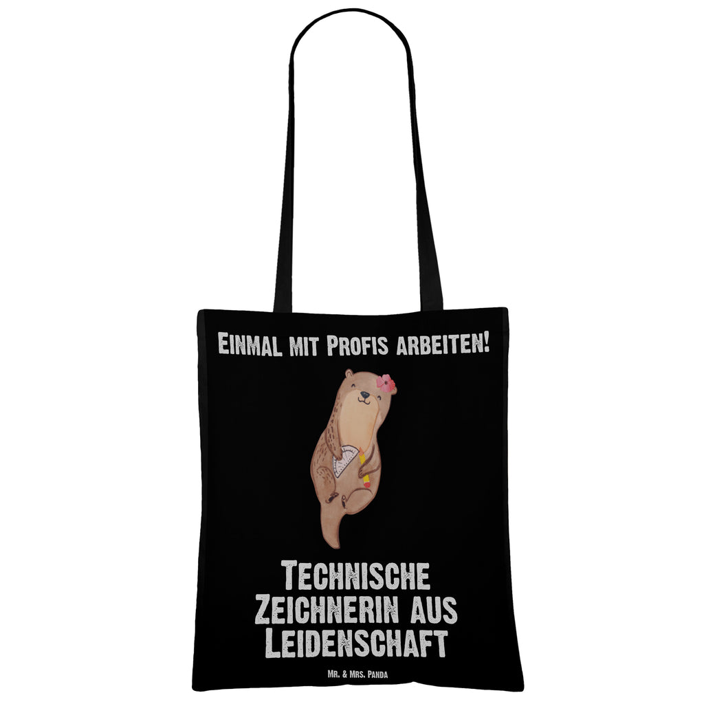 Tragetasche Technische Zeichnerin aus Leidenschaft Beuteltasche, Beutel, Einkaufstasche, Jutebeutel, Stoffbeutel, Tasche, Shopper, Umhängetasche, Strandtasche, Schultertasche, Stofftasche, Tragetasche, Badetasche, Jutetasche, Einkaufstüte, Laptoptasche, Beruf, Ausbildung, Jubiläum, Abschied, Rente, Kollege, Kollegin, Geschenk, Schenken, Arbeitskollege, Mitarbeiter, Firma, Danke, Dankeschön