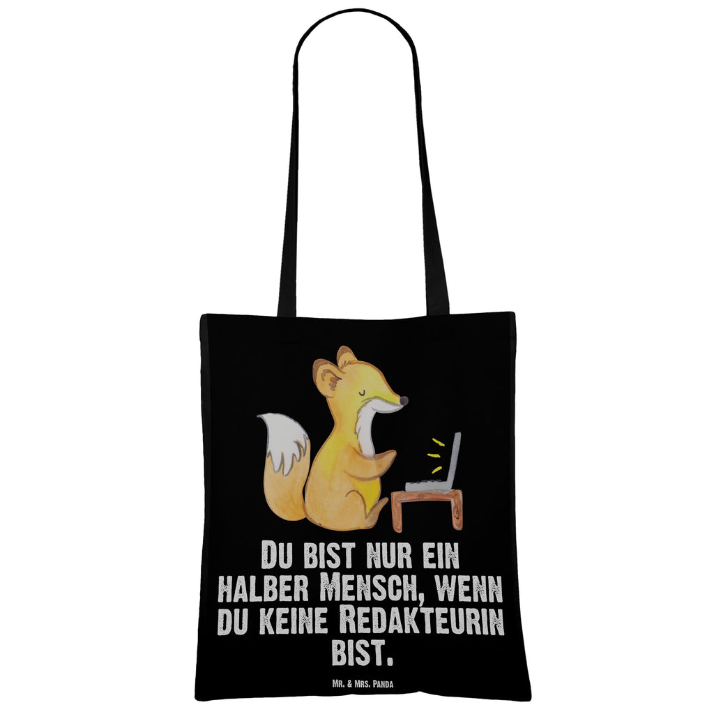 Tragetasche Redakteurin mit Herz Beuteltasche, Beutel, Einkaufstasche, Jutebeutel, Stoffbeutel, Tasche, Shopper, Umhängetasche, Strandtasche, Schultertasche, Stofftasche, Tragetasche, Badetasche, Jutetasche, Einkaufstüte, Laptoptasche, Beruf, Ausbildung, Jubiläum, Abschied, Rente, Kollege, Kollegin, Geschenk, Schenken, Arbeitskollege, Mitarbeiter, Firma, Danke, Dankeschön, Online, Redakteurin, Referentin, Journalistin