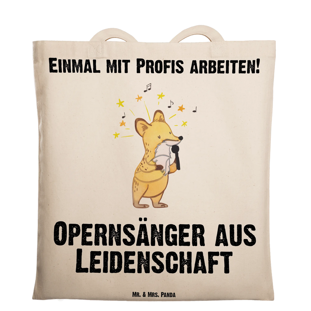 Tragetasche Opernsänger aus Leidenschaft Beuteltasche, Beutel, Einkaufstasche, Jutebeutel, Stoffbeutel, Tasche, Shopper, Umhängetasche, Strandtasche, Schultertasche, Stofftasche, Tragetasche, Badetasche, Jutetasche, Einkaufstüte, Laptoptasche, Beruf, Ausbildung, Jubiläum, Abschied, Rente, Kollege, Kollegin, Geschenk, Schenken, Arbeitskollege, Mitarbeiter, Firma, Danke, Dankeschön