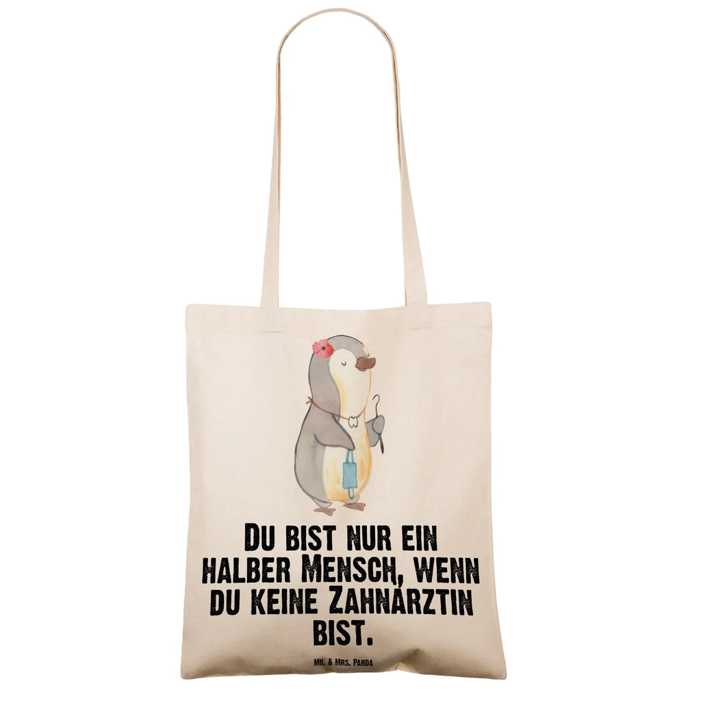 Tragetasche Zahnärztin mit Herz Beuteltasche, Beutel, Einkaufstasche, Jutebeutel, Stoffbeutel, Tasche, Shopper, Umhängetasche, Strandtasche, Schultertasche, Stofftasche, Tragetasche, Badetasche, Jutetasche, Einkaufstüte, Laptoptasche, Beruf, Ausbildung, Jubiläum, Abschied, Rente, Kollege, Kollegin, Geschenk, Schenken, Arbeitskollege, Mitarbeiter, Firma, Danke, Dankeschön