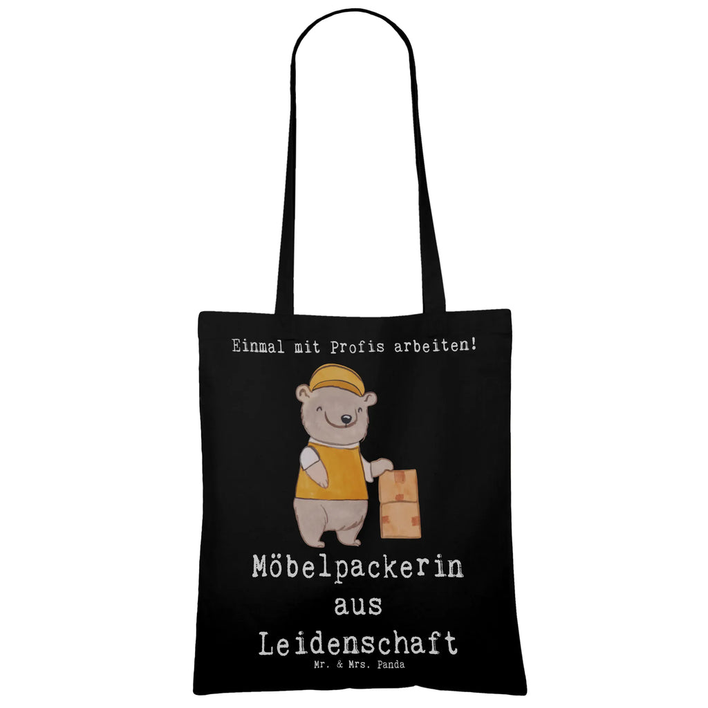 Tragetasche Möbelpackerin aus Leidenschaft Beuteltasche, Beutel, Einkaufstasche, Jutebeutel, Stoffbeutel, Tasche, Shopper, Umhängetasche, Strandtasche, Schultertasche, Stofftasche, Tragetasche, Badetasche, Jutetasche, Einkaufstüte, Laptoptasche, Beruf, Ausbildung, Jubiläum, Abschied, Rente, Kollege, Kollegin, Geschenk, Schenken, Arbeitskollege, Mitarbeiter, Firma, Danke, Dankeschön, Möbelpackerin, Umzugshelferin, Umzugsfirma, Umzugsservice